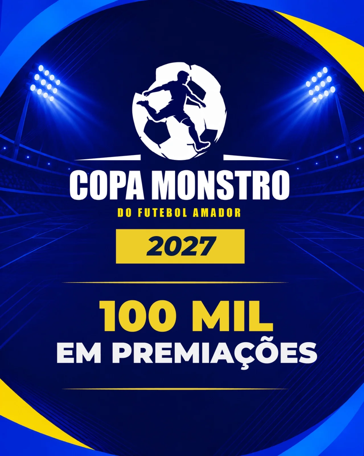 Empresário Bruno Wellington e lideranças do futebol amador de Paulínia