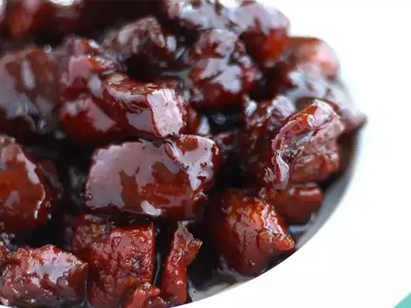 Lombo de porco caramelizado