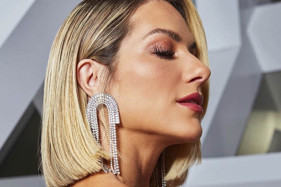 brincos De strass
