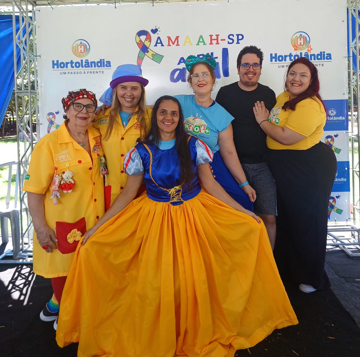 Equipe da Associação Griots no evento de Hortolândia.jpg